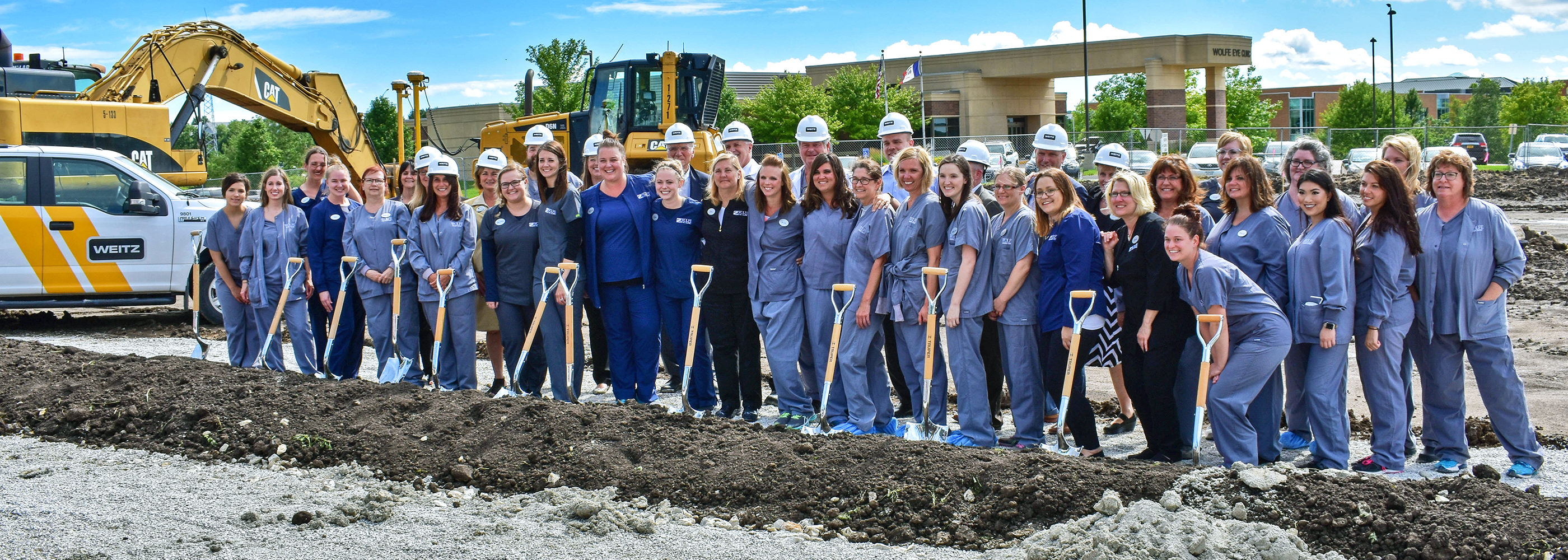Wolfe Eye Clinic Groundbreaking Marks A Milestone For Iowa Weitz Wolfe Eye Clinic Groundbreaking Marks A Milestone For Iowa