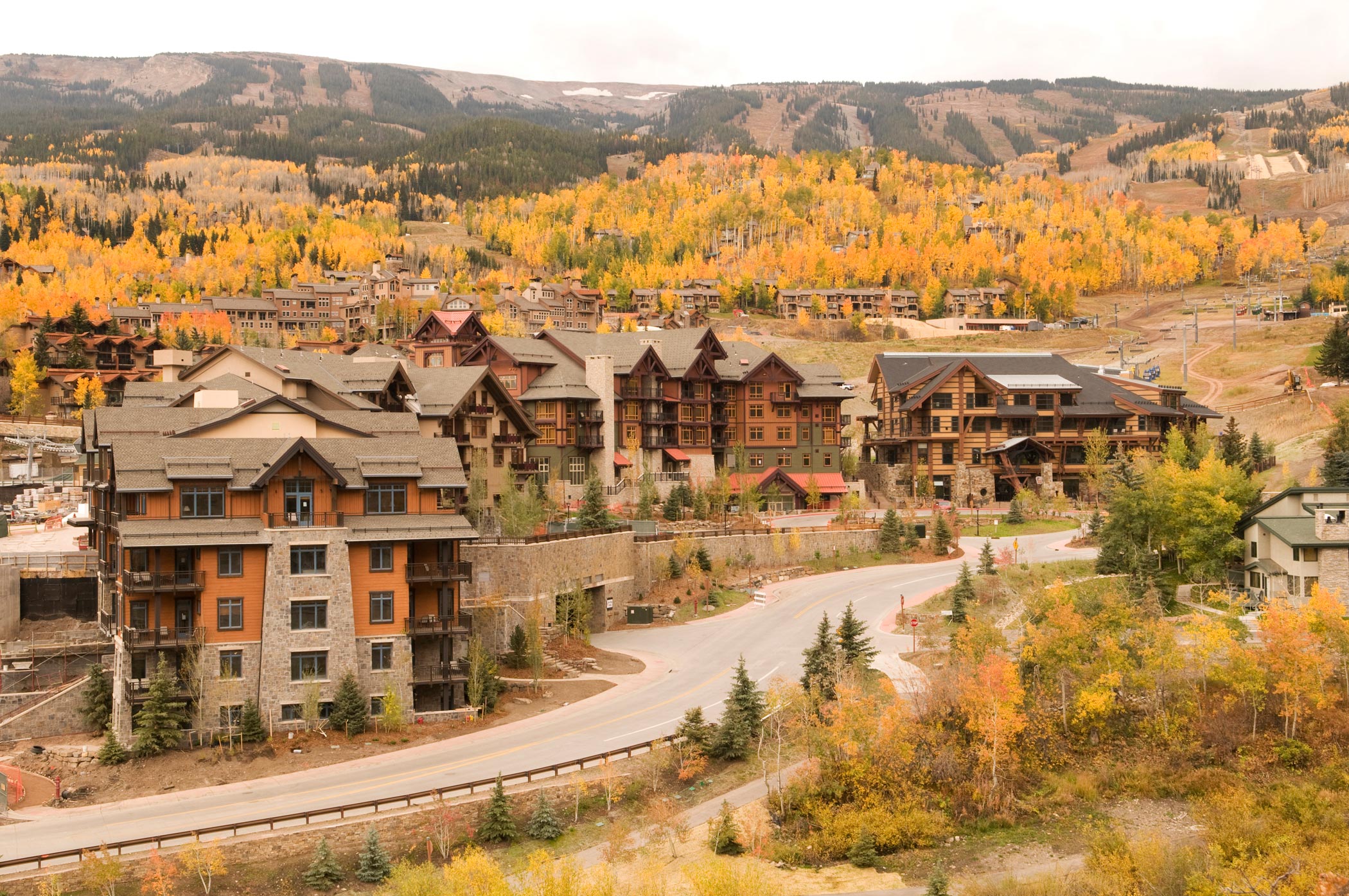 Snowmass Base Village in Colorado